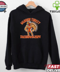 Official Thanksgiving Warrior Turkey Takedown 2024 Shirt