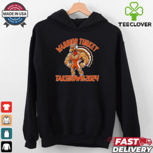 Official Thanksgiving Warrior Turkey Takedown 2024 Shirt