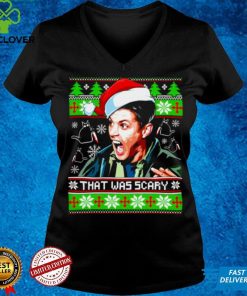 Official That was scary Merry Christmas shirt