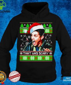 Official That was scary Merry Christmas hoodie, sweater, longsleeve, shirt v-neck, t-shirt