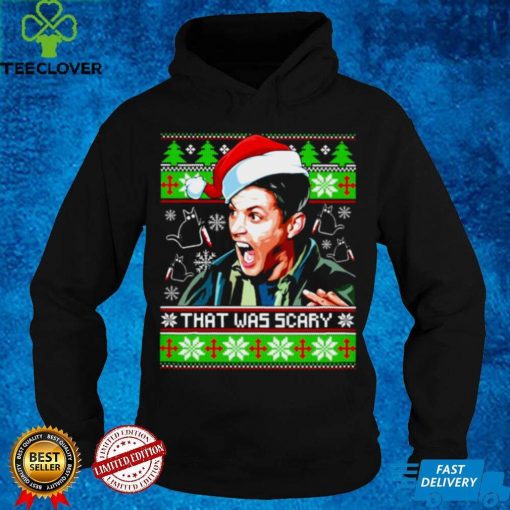 Official That was scary Merry Christmas hoodie, sweater, longsleeve, shirt v-neck, t-shirt