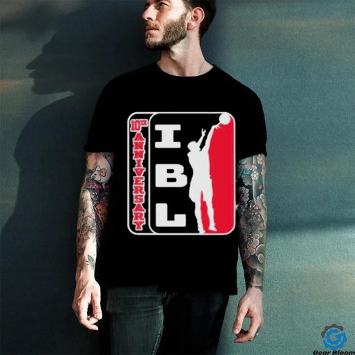 Official The 2024 Ibl 10th Year Anniversary League T Shirt