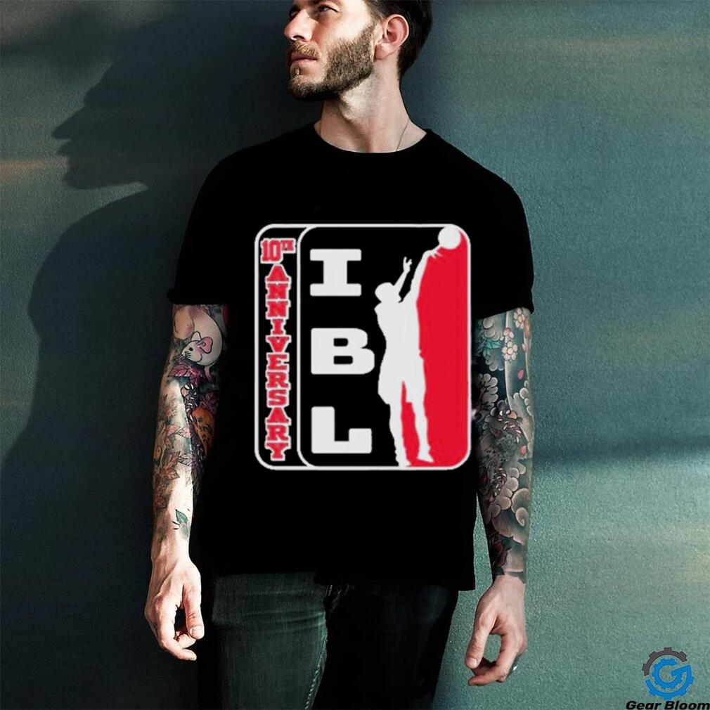 Official The 2024 Ibl 10th Year Anniversary League T Shirt Official The 2024 Ibl 10th Year Anniversary League T Shirt