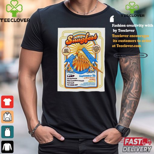 Official The 2nd Annual Snugfest Sep 29 2024 The Silver Towers Pavilion In Ripton VT Poster Shirt