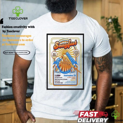 Official The 2nd annual snugfest sep 29 2024 the silver towers pavilion in ripton vt T shirt
