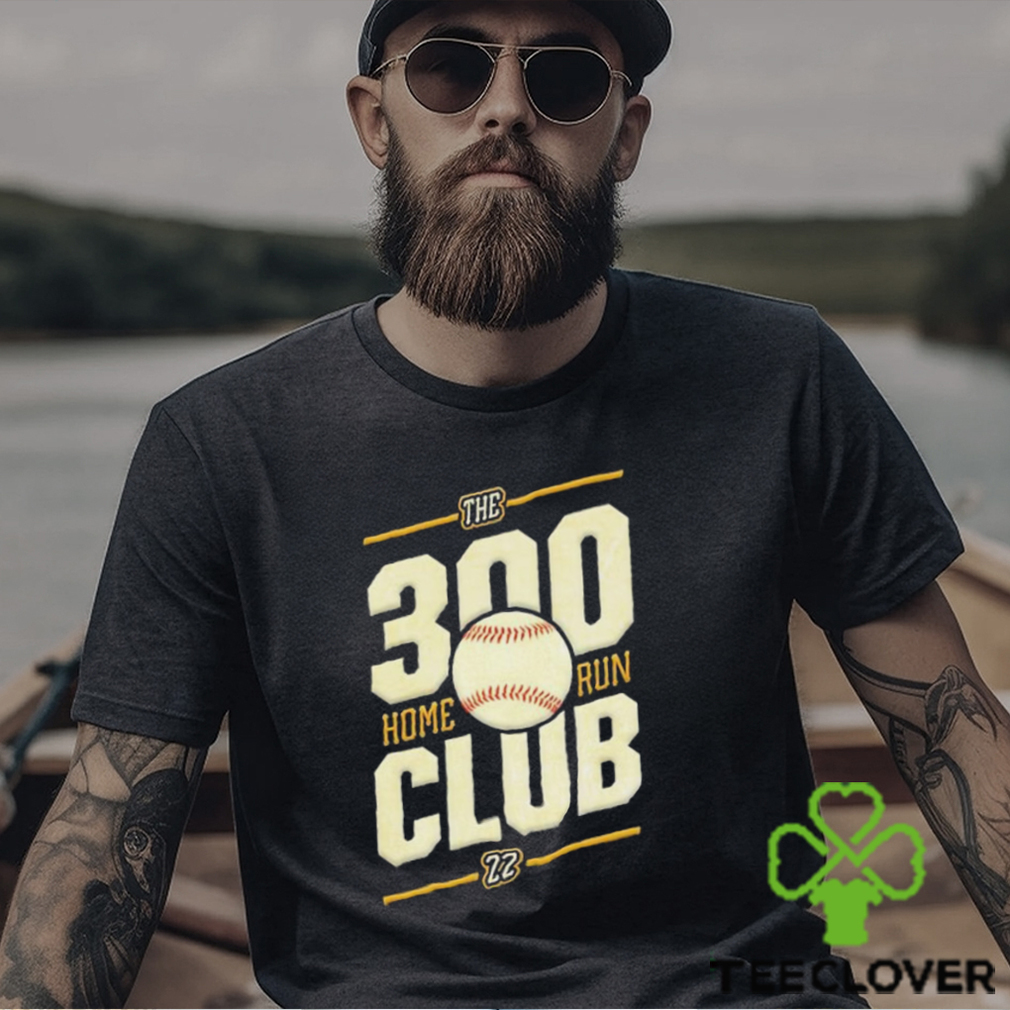 Official The 300 Club Home Run Baseball 22 T shirt Official The 300 Club Home Run Baseball 22 T shirt
