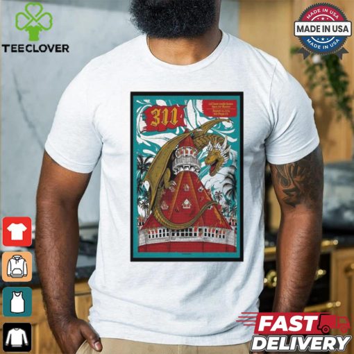 Official The 311 August 25th, 2024 Show San Diego, CA Poster Shirt