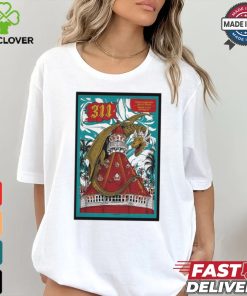 Official The 311 August 25th, 2024 Show San Diego, CA Poster Shirt