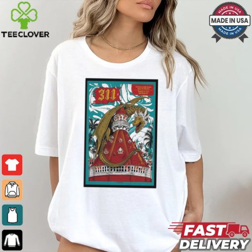 Official The 311 August 25th, 2024 Show San Diego, CA Poster Shirt