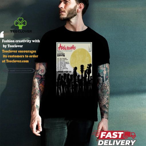 Official The Adolescents Japan Tour 2024 Poster Shirt
