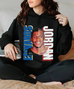 Official The Anthony Jordan Edwards Half Face Signature T shirt