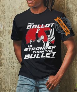 Official The Ballot Is Stronger Than The Bullet t shirt