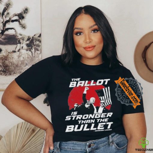 Official The Ballot Is Stronger Than The Bullet t shirt