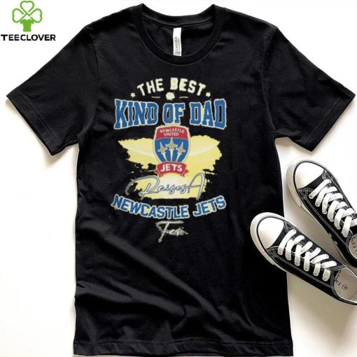 Official The Best Kind Of Dad Newcastle Jets T Shirt