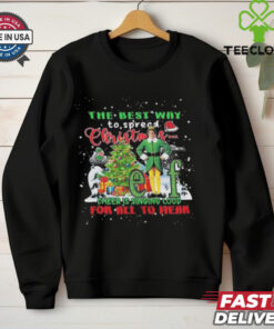 Official The Best Way To Spread Christmas Elf Cheer Is Singing Loud For All To Hear 2024 Shirt