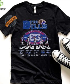Official The Buffalo Bills Abbey Road 1959 2024 Thank You For The Memories Signatures shirt