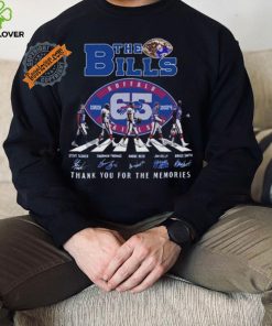 Official The Buffalo Bills Abbey Road 1959 2024 Thank You For The Memories Signatures shirt