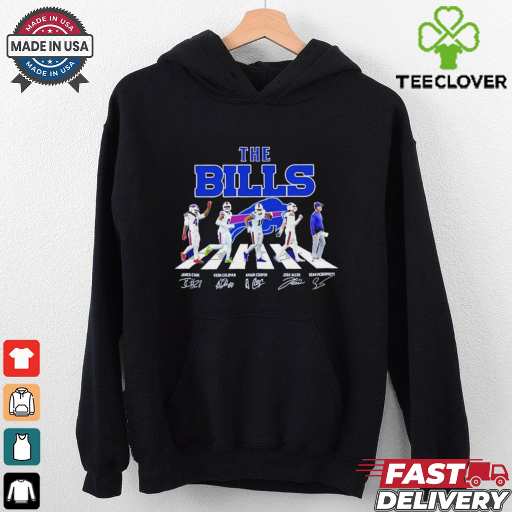 Official The Buffalo Bills Road Sean Mcdermott Josh Allen Amari Cooper Keon Coleman and James Cook Signatures shirt Official The Buffalo Bills Road Sean Mcdermott Josh Allen Amari Cooper Keon Coleman and James Cook Signatures shirt