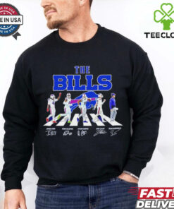 Official The Buffalo Bills Road Sean Mcdermott Josh Allen Amari Cooper Keon Coleman and James Cook Signatures shirt