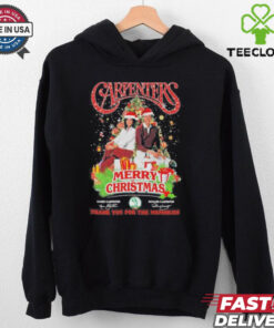 Official The Carpenters Merry Christmas Karen Carpenter And Richard Carpenter Shirt