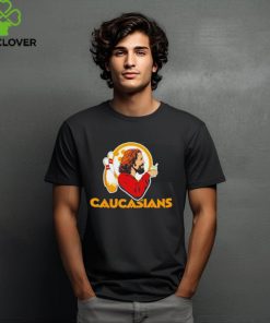 Official The Caucasians Bowling Logo T Shirt