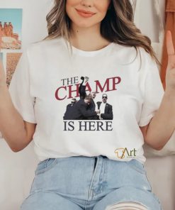 Official The Champ Is Here Trump Shot 2024 T Shirt