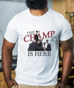 Official The Champ Is Here Trump Shot 2024 T Shirt