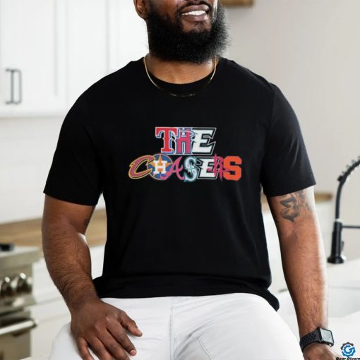 Official The Chasers Dept Black 4Th Quarter Flared Logo T Shirt