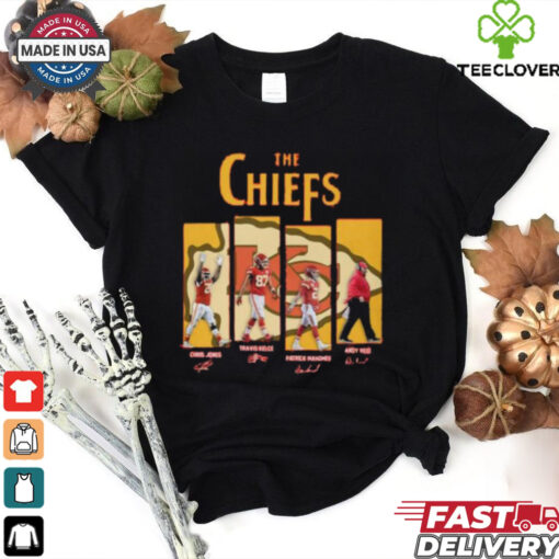 Official The Chiefs Team Players Signatures Shirt