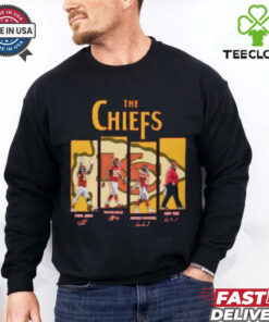Official The Chiefs Team Players Signatures Shirt