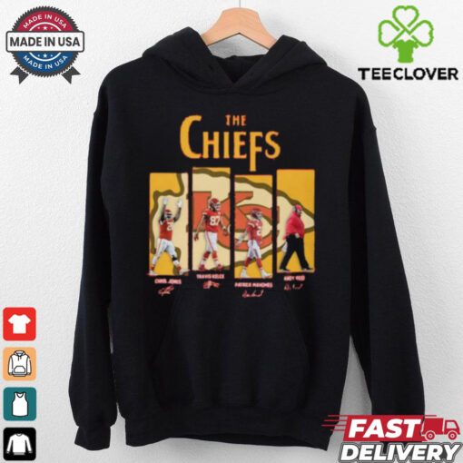 Official The Chiefs Team Players Signatures Shirt