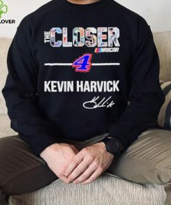 Official The Closer Nascar #4 Kevin Harvick signatures shirt