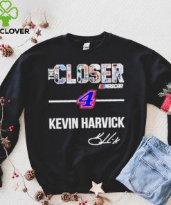 Official The Closer Nascar #4 Kevin Harvick signatures shirt 1 Official The Closer Nascar #4 Kevin Harvick signatures shirt