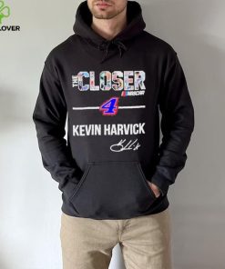 Official The Closer Nascar #4 Kevin Harvick signatures shirt 3 Official The Closer Nascar #4 Kevin Harvick signatures shirt