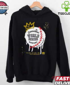 Official The Commission World Series Watch Party New York Yankees Oct 25 26 2024 t shirt