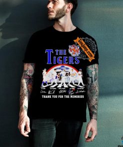 Official The Detroit Tigers 1894 2024 Signature Thank You For The Memories Unisex T Shirt