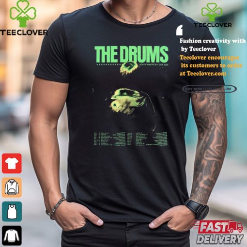 Official The Drums Tour SA & Amereican 2024 Poster Shirt