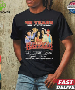 Official The Dukes Of Hazzard 45 Years 1979 2024 Thank You For The Memories T Shirt