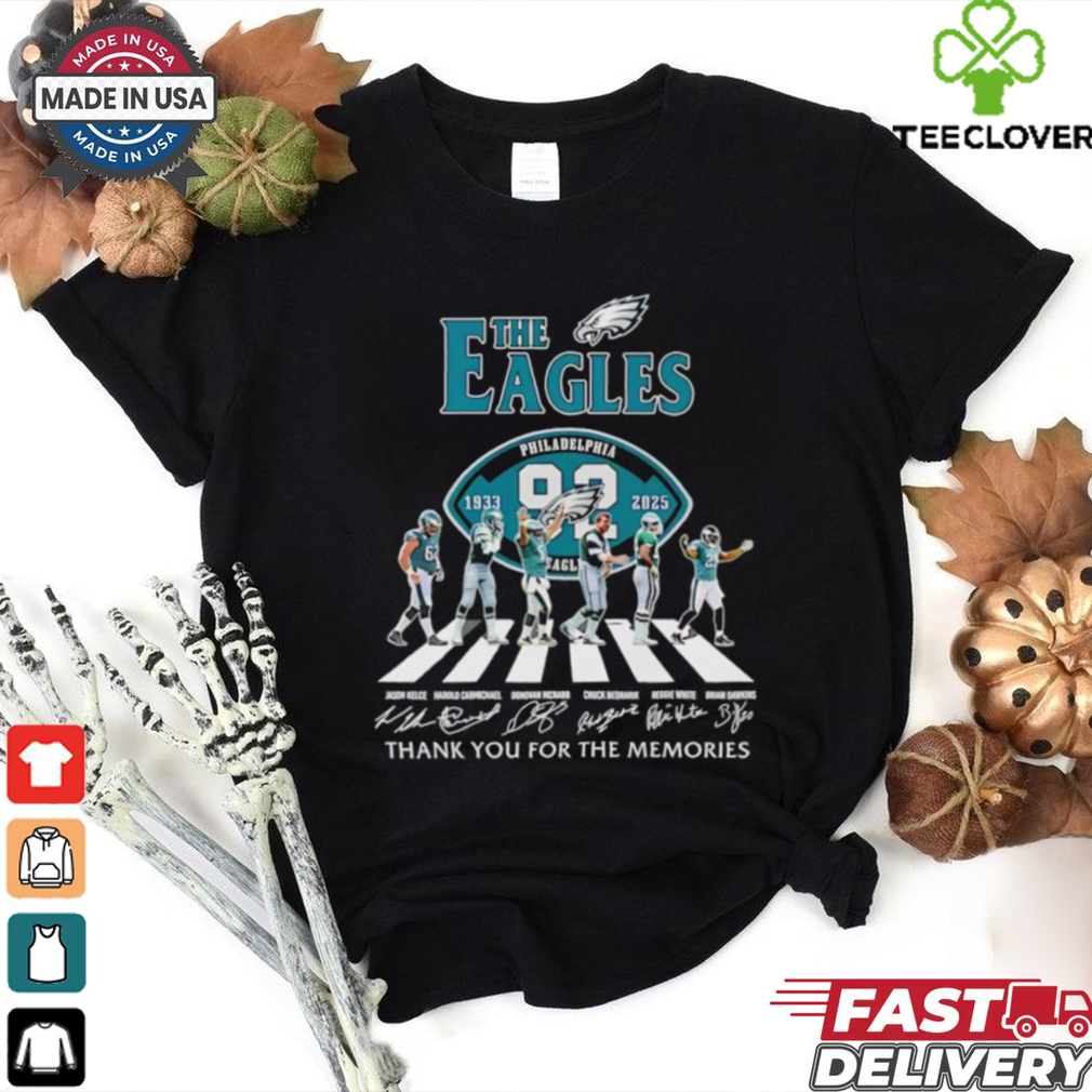 Official The Eagles 1933 2025 Abbey Road thank you for the memories shirt Official The Eagles 1933 2025 Abbey Road thank you for the memories shirt
