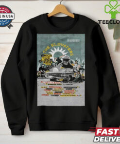 Official The Elovaters High Tide Low Ride Winter 2025 Tour Poster Shirt