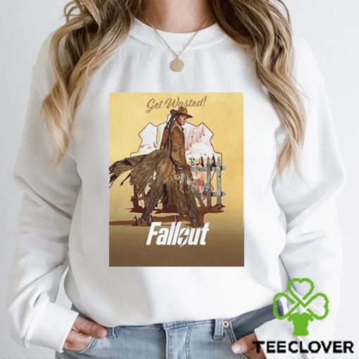 Official The Fallout Series Get Wasted Premieres April 12 On Prime Video T Shirt