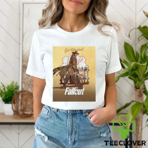 Official The Fallout Series Get Wasted Premieres April 12 On Prime Video T Shirt