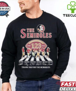 Official The Fsu Seminoles Abbey Road 123rd Anniversary 1902 2025 Shirt