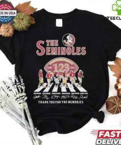 Official The Fsu Seminoles Abbey Road 123rd Anniversary 1902 2025 Shirt