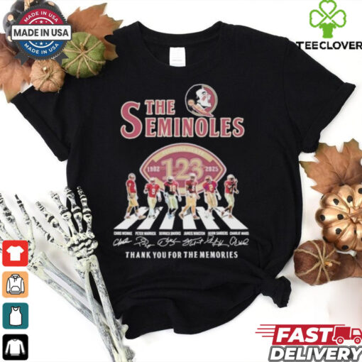 Official The Fsu Seminoles Abbey Road 123rd Anniversary 1902 2025 Shirt