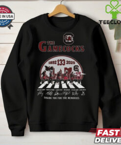 Official The Gamecocks 133th Anniversary 1892 2025 Thank You For The Memories T Shirt