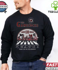 Official The Gamecocks 133th Anniversary 1892 2025 Thank You For The Memories T Shirt