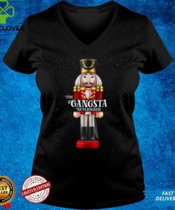 Official The Gangsta Nutcracker Family Matching Christmas Pajama T Shirt Hoodie, Sweat