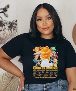 Official The Garfield Movie Thank You For The Memories T Shirt