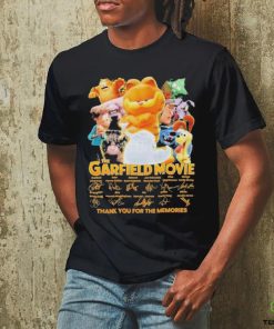 Official The Garfield Movie Thank You For The Memories T Shirt